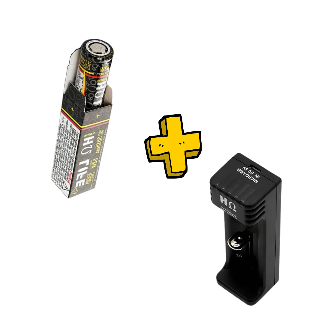 1-Slot 18650 Charger with 1 Hohm Life Battery (Charger Fits: 18650, 20700, 21700, 26650) - Image 5