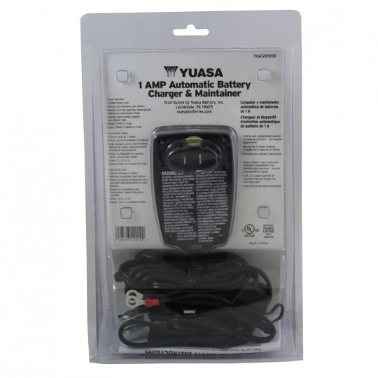 Yuasa 12v 1 Amp Automatic Battery Charger & Maintainer - Image 5