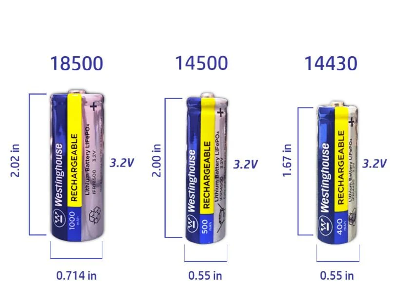 18500 Battery 4-Pack (Long Lasting) - Image 3