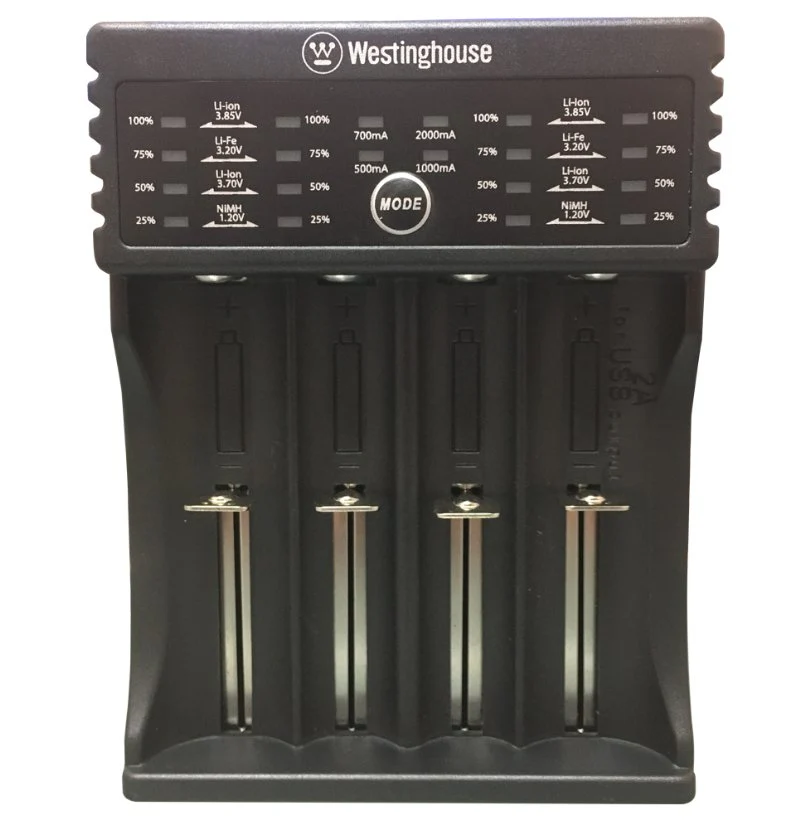 Battery Charger 4- Slot for All Also fits Sizes:10440-26700 - (Includes 18650) Universal Charger - Image 4