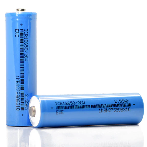 Button Top 18650 Batteries