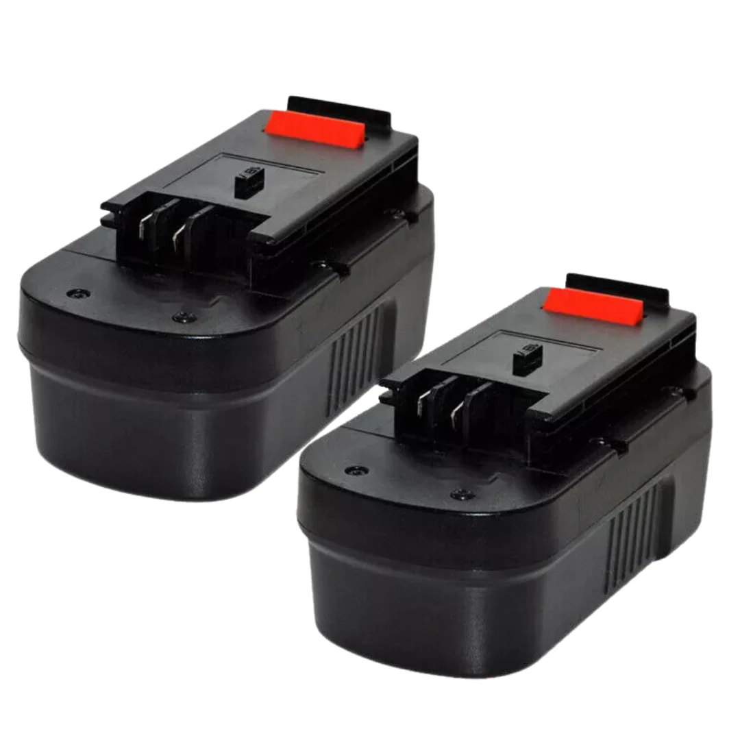 18V Replacement Battery for Black and Decker HPB18 18 OPE 244760-00 (2 Pack)