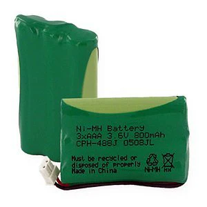 3X5/4Aaa Nimh 800Mah/J Connector