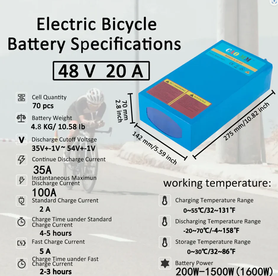 BW Ebike 48v 20ah Scooter Battery - Image 8