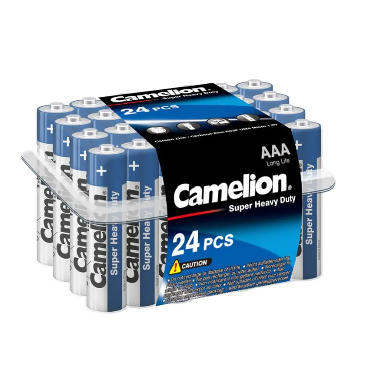 AAA Battery Heavy Duty 24-Pack Standard 1.5v