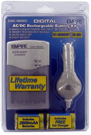 Ac/Dc Nimh Chgr W/4-2600Mah Aa