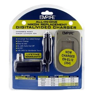 Universal Battery Charger for Nikon Camera Batteries