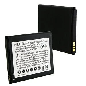 Alcatel Tlp020A2 Tlp020A1 3.7V 2000Mah Li-Ion Battery
