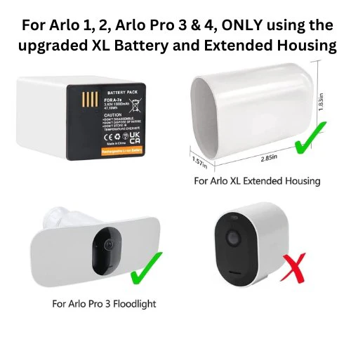 Arlo A-7a Battery for Arlo Pro 3 Floodlight, Pro 4 XL, Pro 5 2k XL, Go 2 - Image 3