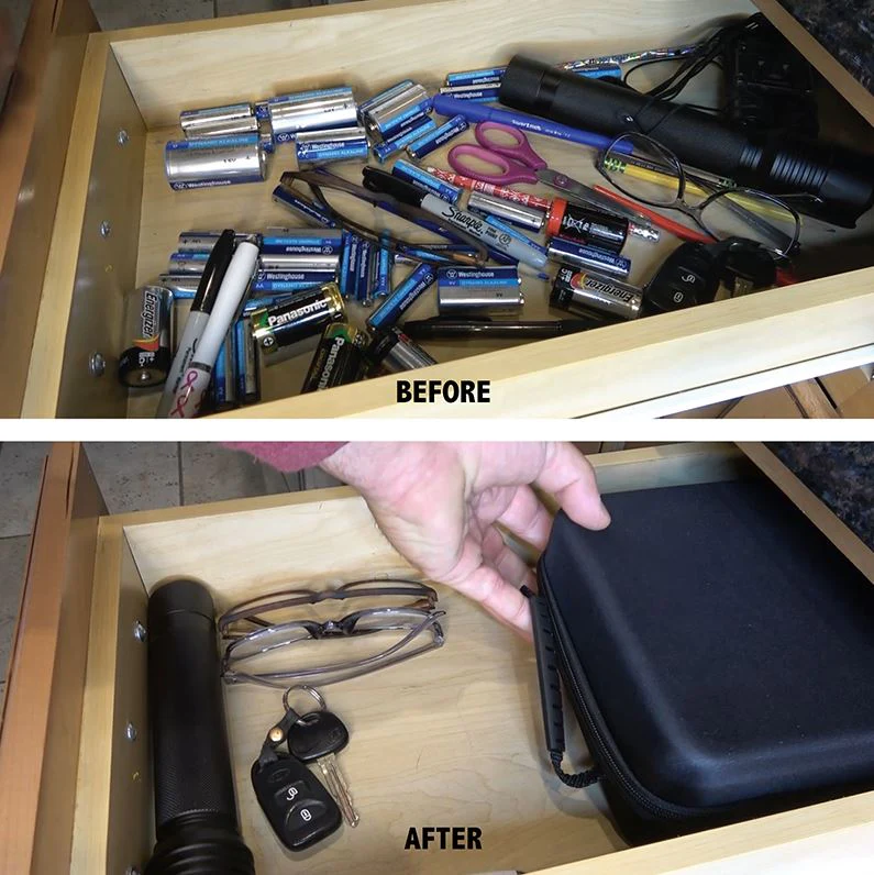Battery Storage with Battery Tester - Image 4