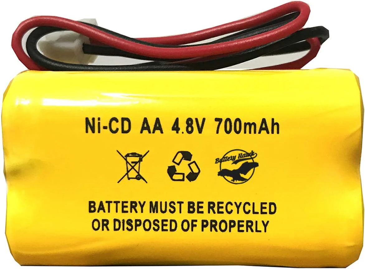 BL93NC487 Unitech AA McNair Corun Ni-Cd AA500 4.8v Battery Pack Replacement for Emergency/Exit Light Sign