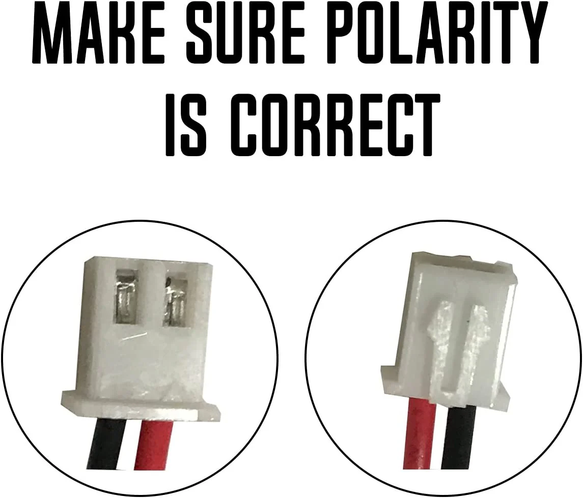 BL93NC487 Unitech AA McNair Corun Ni-Cd AA500 4.8v Battery Pack Replacement for Emergency/Exit Light Sign - Image 2