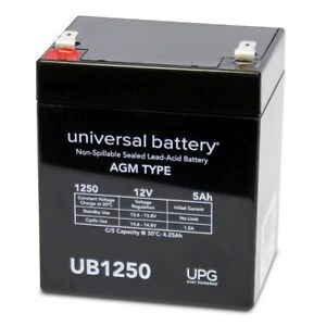 12v 5ah F2 Battery Honeywell ADT Replacement (UPS, Alarms, Universal Application) - Image 3