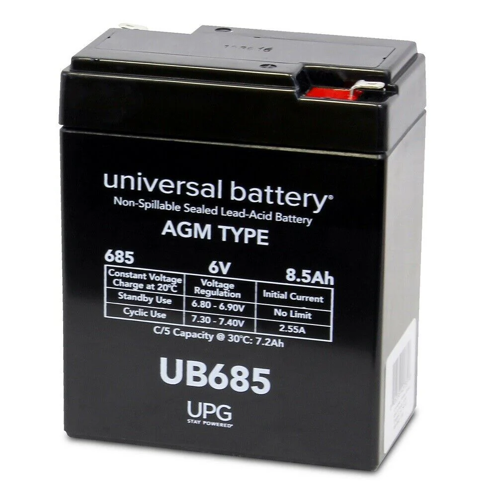 BW 6v 8.5ah Sealed Lead Acid - Image 2