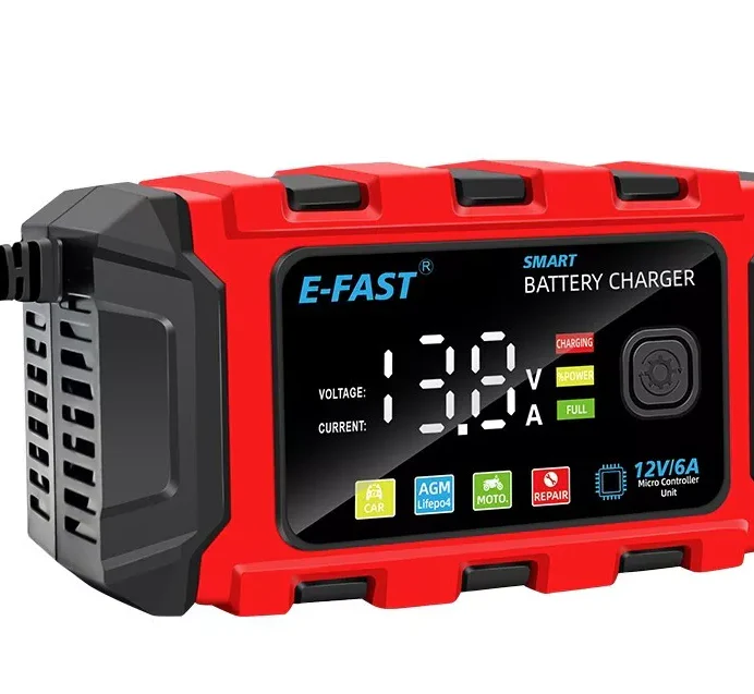 BW 12v 6a Automatic Lifepo4 Battery Charger Smart Charger with Repair Trickle - Image 3
