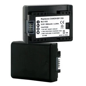 Battery For Canon Bp-709 3.6V 890Mah