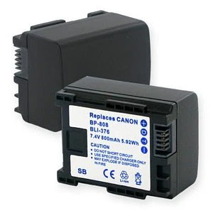 Canon Battery Bp-808 7.4V 800Mah