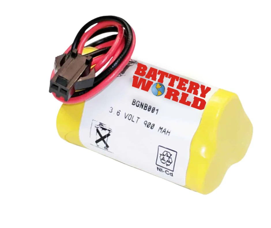 Custom Packs for Emergency Light Ni-CD 900mAh 3.6v