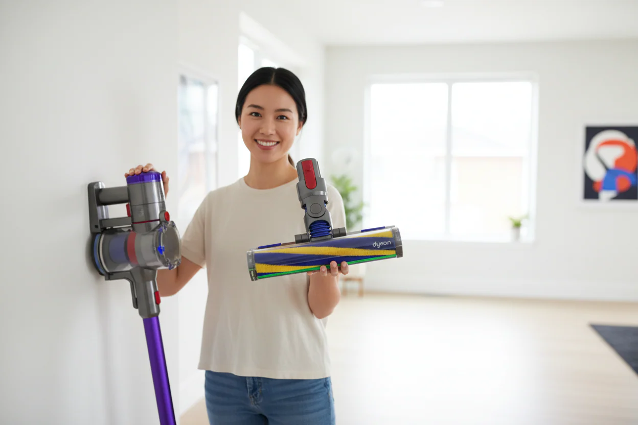 Dyson Fluffy Cleaning Head Detect Laser Optic  Attachment V15 V11 V10 V8 Gen 2