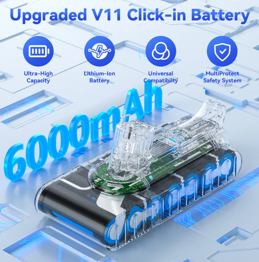 Dyson Replacement Battery V11 V15 SV15 SV16 SV22 SV29 970425-01 (Click-In) - Image 5