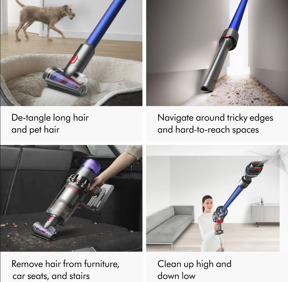 Dyson V11 Torque Drive+ | Iron/Blue | Certified Refurbished - Image 6