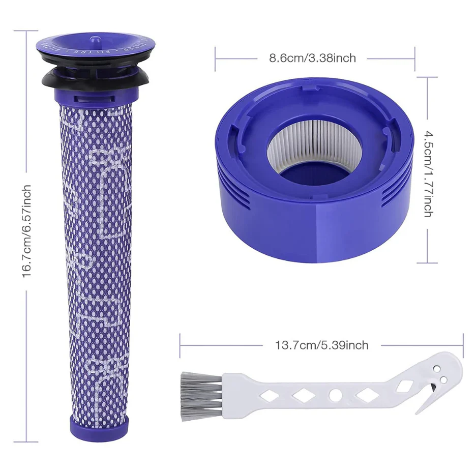 Dyson V7 V8 Animal and V8 Absolute  Filter Replacement (6 Pack) - Image 5