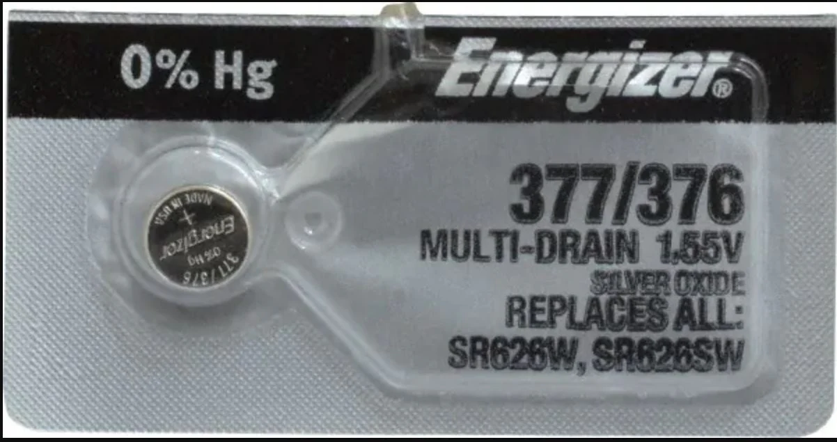 Energizer Watch Battery 377 1.55v - Image 2