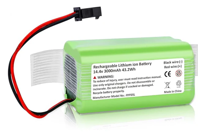 Eufy RoboVac Replacement Battery 14.4v 11S, 11S Plus, 11S MAX, 12, 15C, 15C MAX, 30, 30C MAX, Ecovacs Deebot N79S, DN622, G10 Hybrid,Vacuum