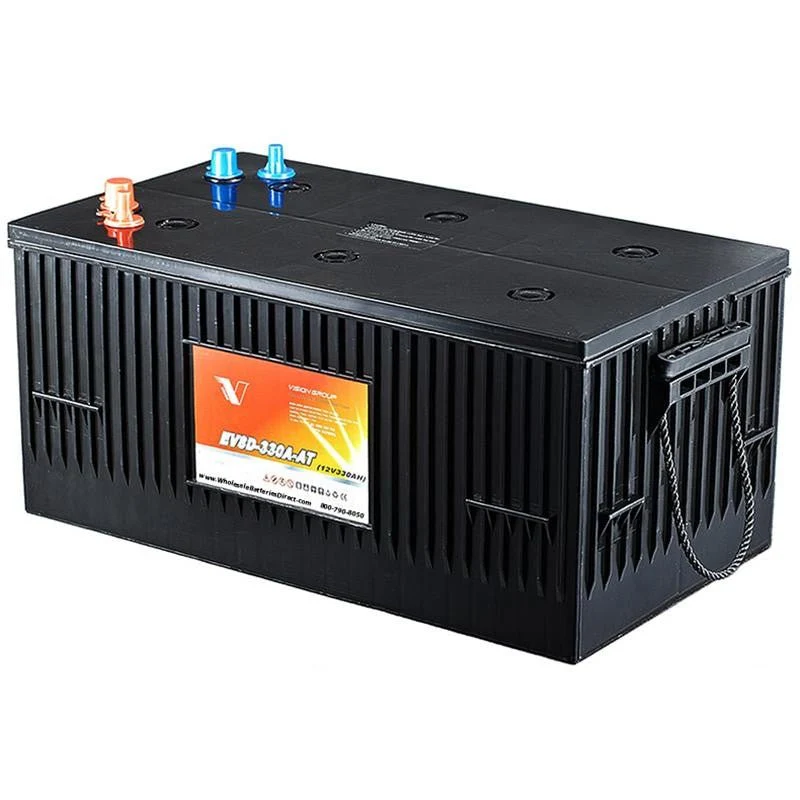 EV8D-330A-AT AGM Battery, Group 8D 12V 330AH Battery for Solar, Marine, & More