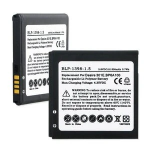 Htc Bp6A100 Desire 301E 3.7V 1500Mah Li-Ion Battery