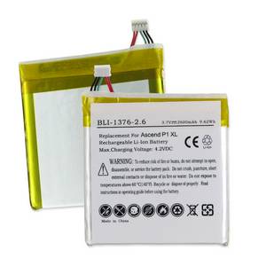 Huawei Ascend P1 Xl U9200E 3.7V 2600Mah Li-Pol Battery