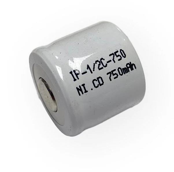 Power Pro 1/2C 750mAh Ni-Cd Flat Top Battery