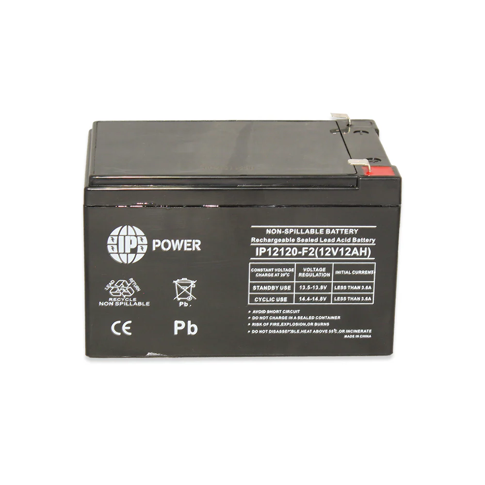 12v 12ah Universal Rechargeable Battery IP POWER  IP12120-F2 - Image 3