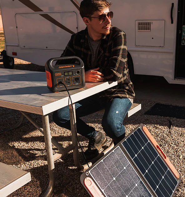 Jackery - Explorer 290 Portable Power Solar Generator - Image 7