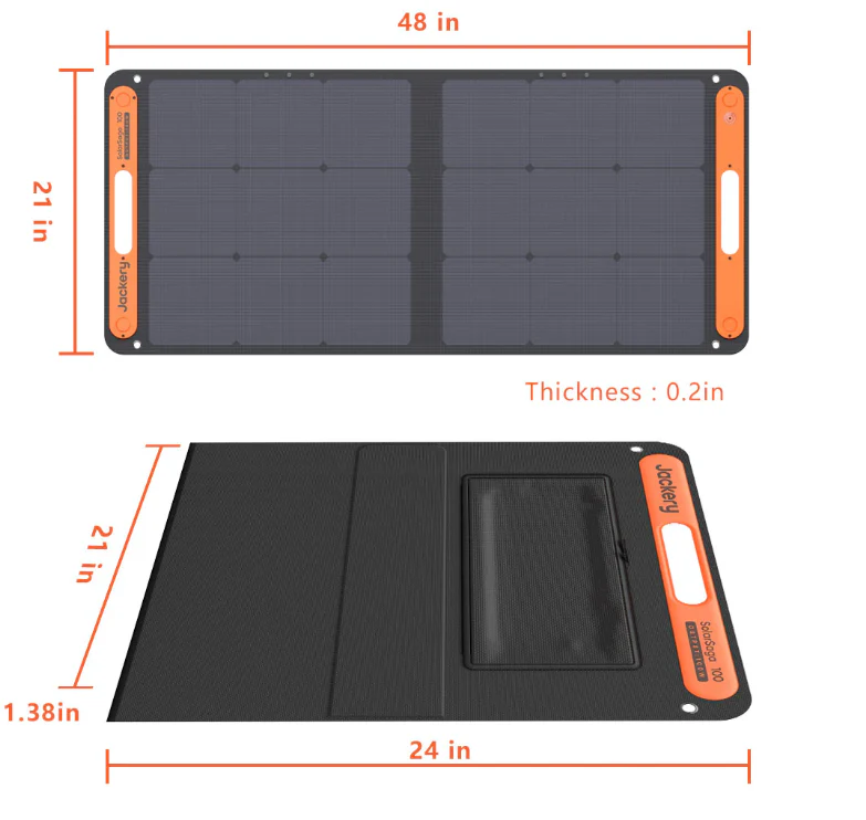 Jackery SolarSaga 100W Solar Panel - Image 4