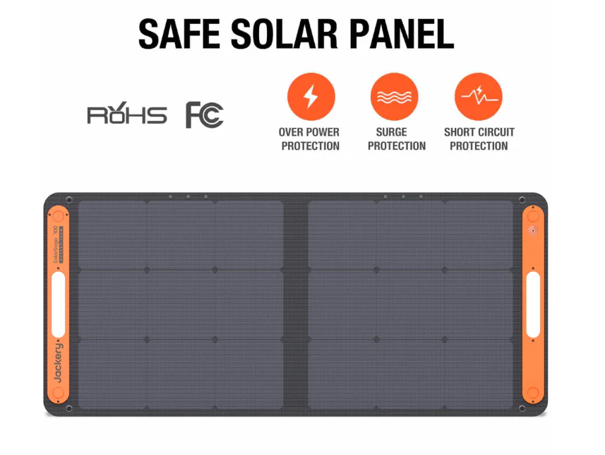 Jackery SolarSaga 100W Solar Panel - Image 6