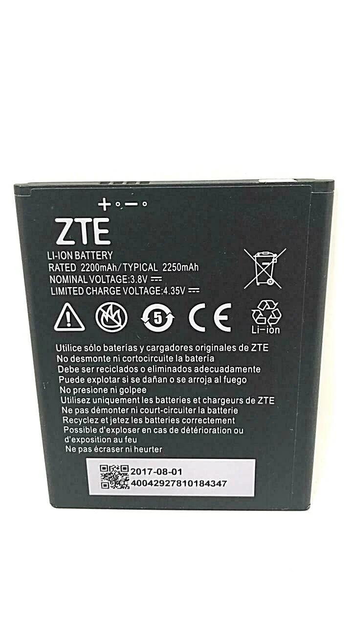 ZTE Tempo X Go Battery Li3822t43p4h736040 N9137 ZFIVE C Z558 Z559