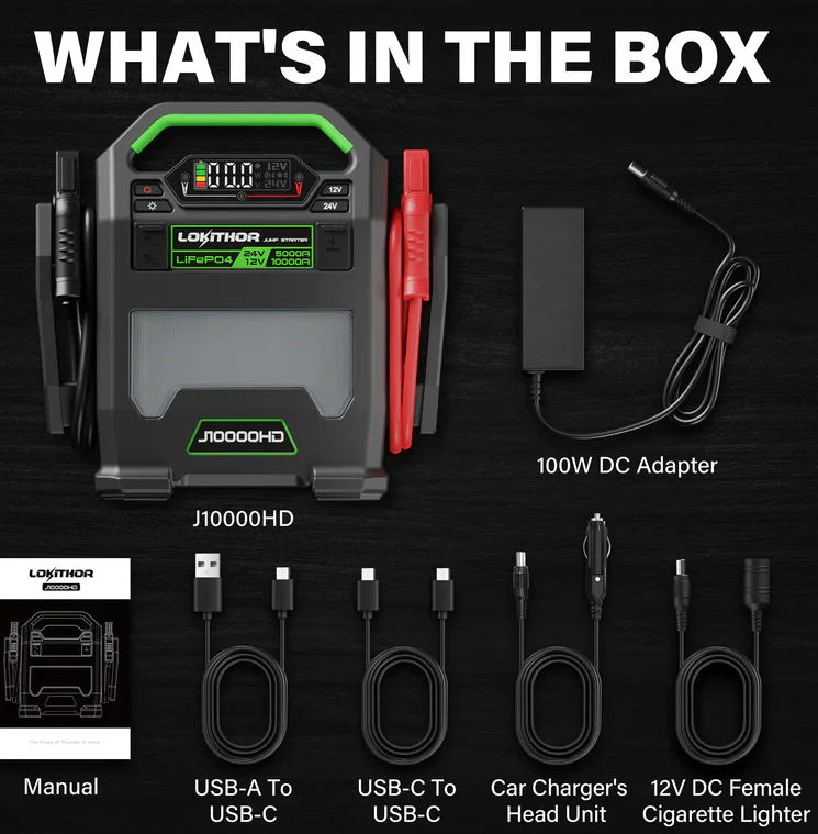 Lokithor J10000HD Jump Starter - Image 5