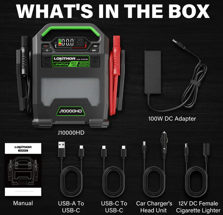 Lokithor J701HD Jump Starter - Image 3