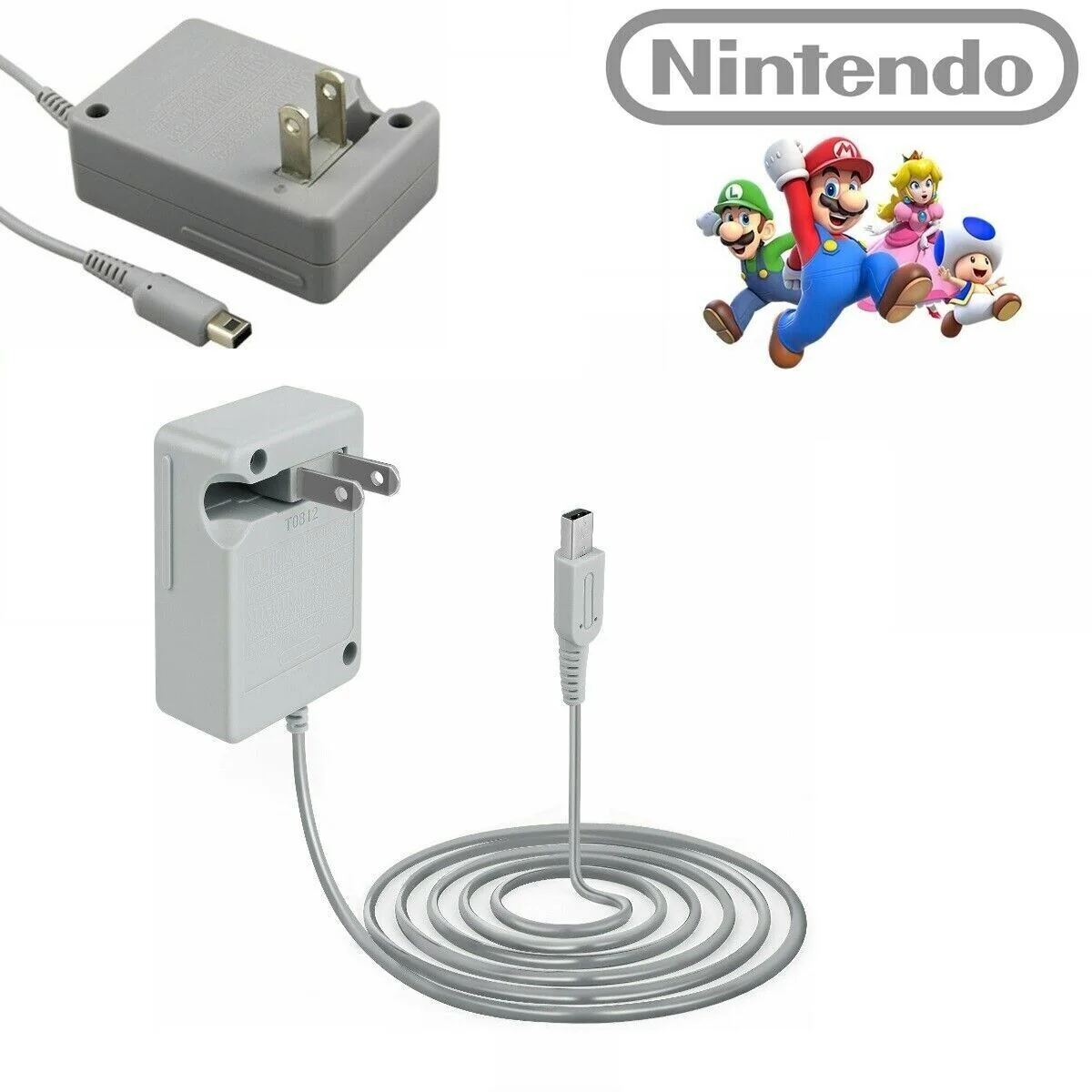 Nintendo Wall Charger for DSi, 2DS, 3DS, DSi XL, systems - Image 3