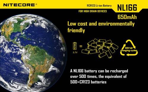 NL166 650 mAH Rechargeable Li-ion 123A - Image 5