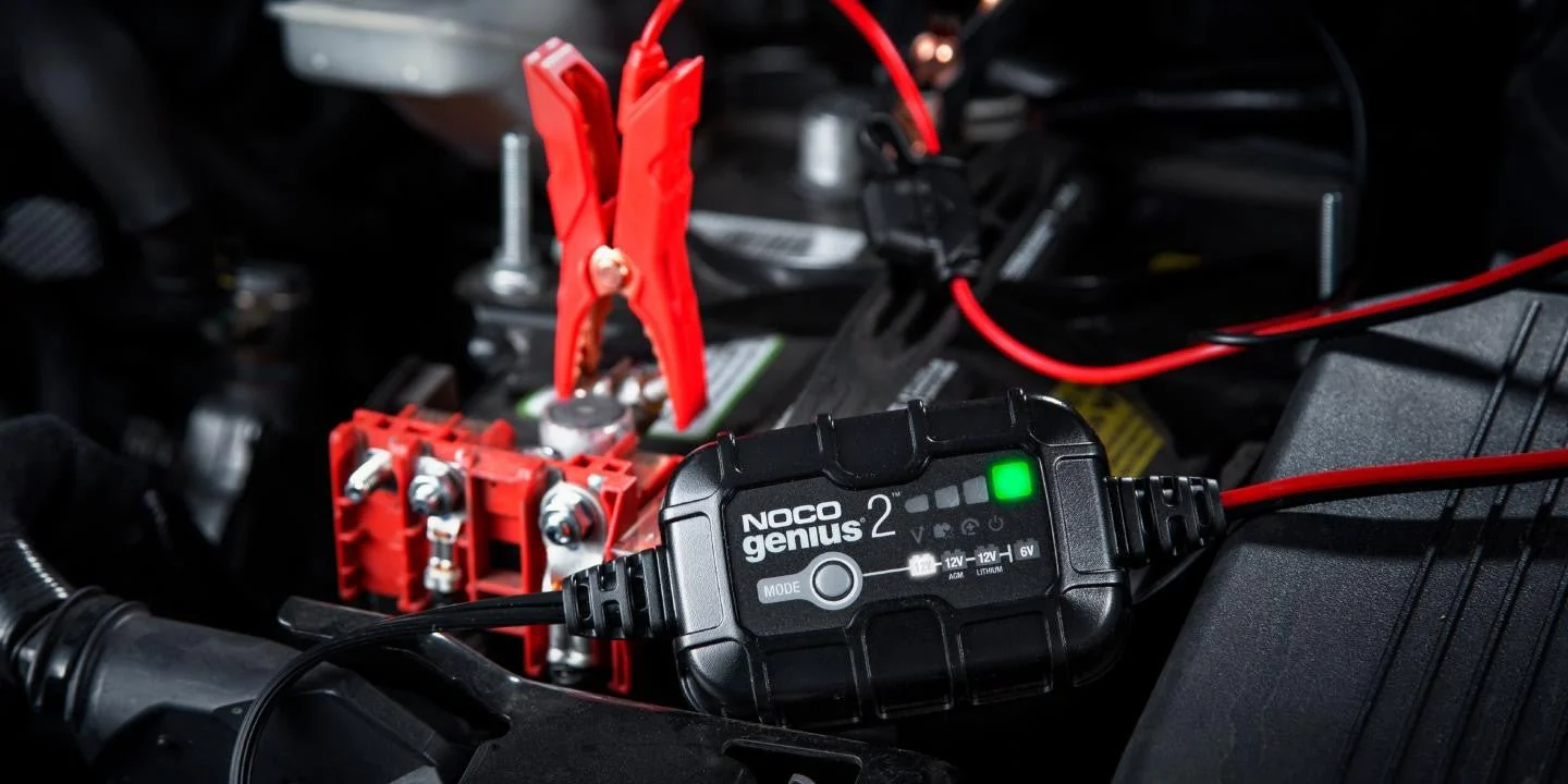 NOCO Genius2 Portable Automatic Battery Charger/Maintainer — 6/12 Volt, Model: GENIUS2 - Image 4