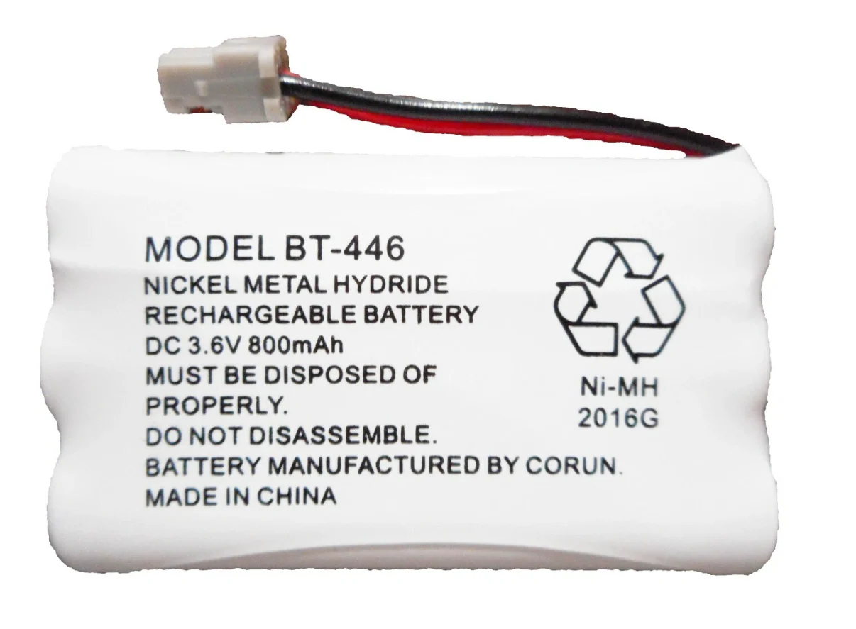 BT-446 / BT-1004 / BT-1005 Rechargeable Cordless Phone Battery –  Compatible with GE, Uniden Models