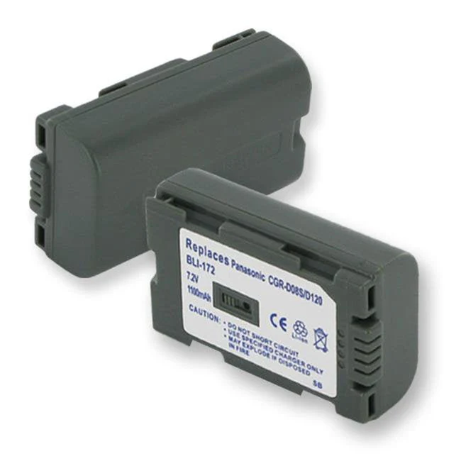 Panasonic DZ-BP14R Hitachi DZ-MV100A DZ-MV200A DZ-MV208E DZ-MV230A BLI-172 Li-Ion Replacement Battery