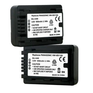 Panasonic Vw-Vby100 Battery