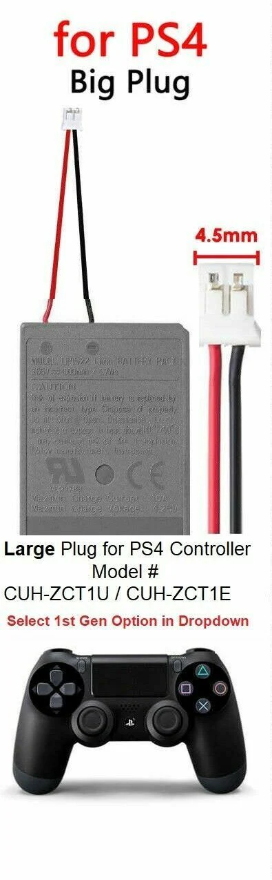 Play Station 4 Control Battery New Original Sony LIP1522 Battery For PS4 / PS4 Pro DualShock 4 Controller - Image 3