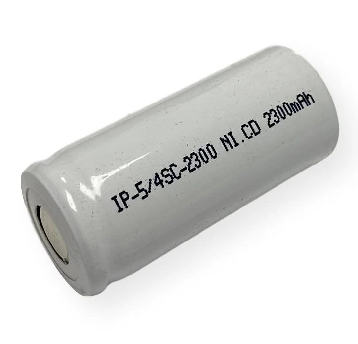 Power Pro 5/4 Sub C 2300mAh Ni-Cd Flat Top battery