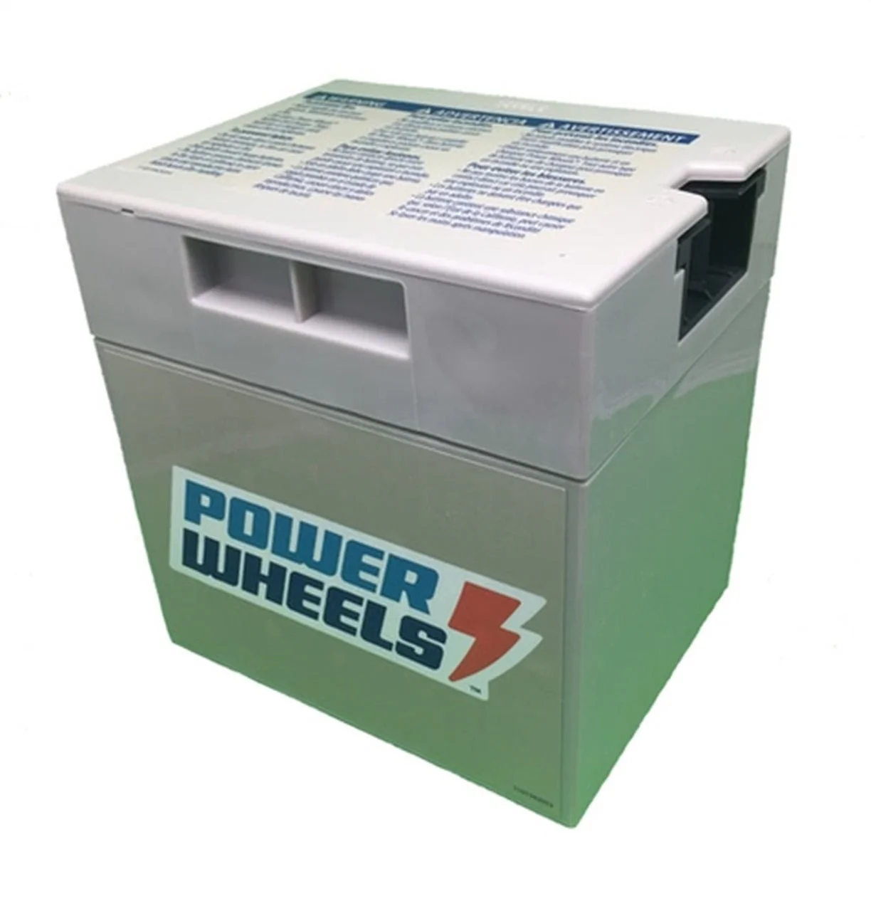 Power Wheels Gray Battery 1001175653, 00801-0638, 00801-1869 - Image 4