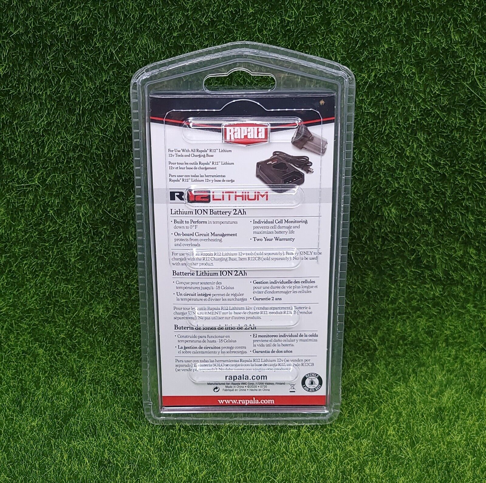 Rapala Replacement Battery R12 12v 2ah For Fillet Tools - Image 2