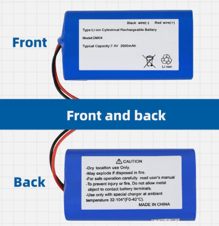 Rechargeable Battery Li Ion Batteries with XH2.54-2P Connec NEW - Image 5